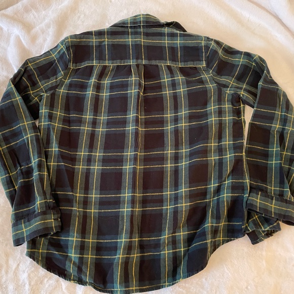 Madewell plaid flannel shirt Large - Picture 5 of 6